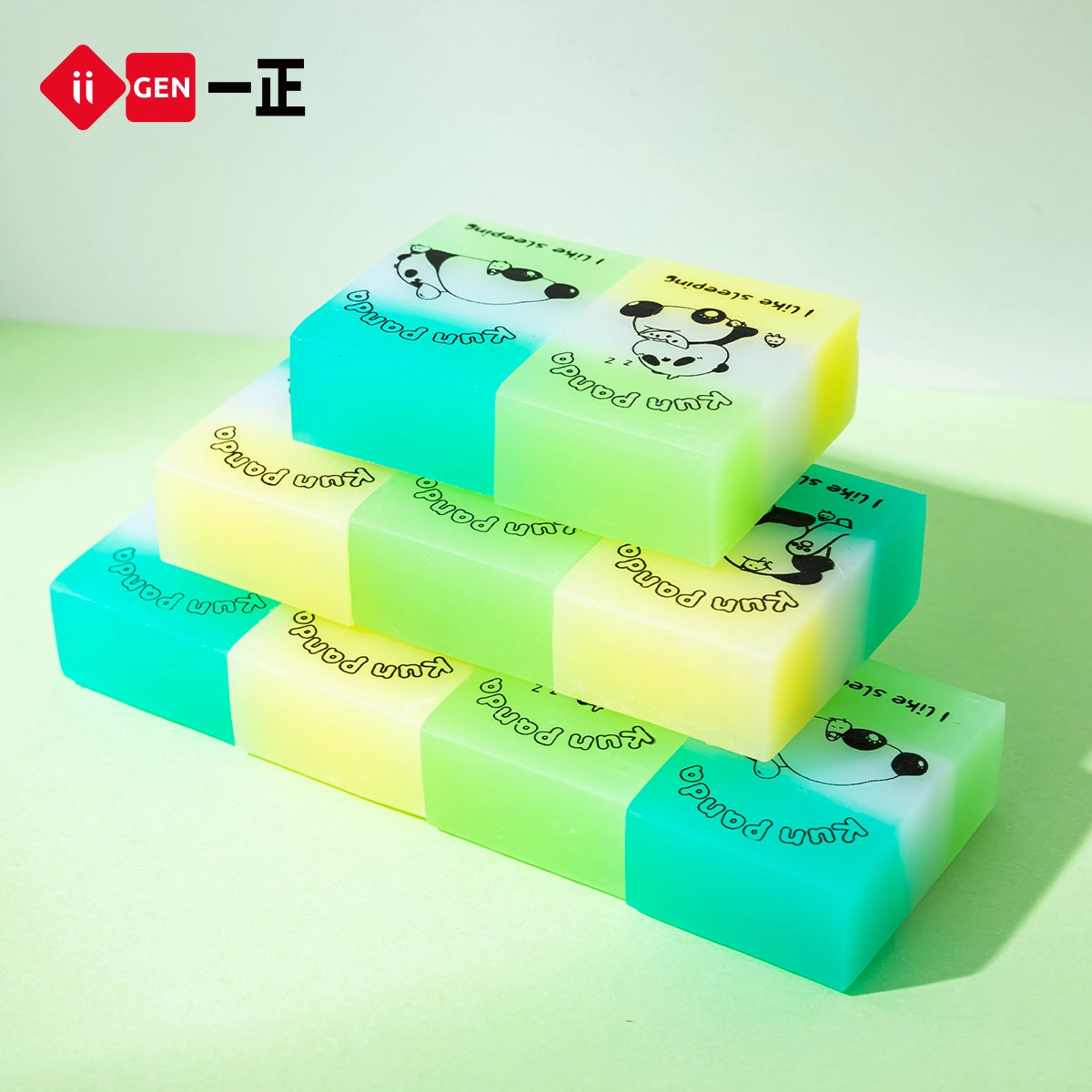 iiGEN Kun Panda Eraser 36pcs