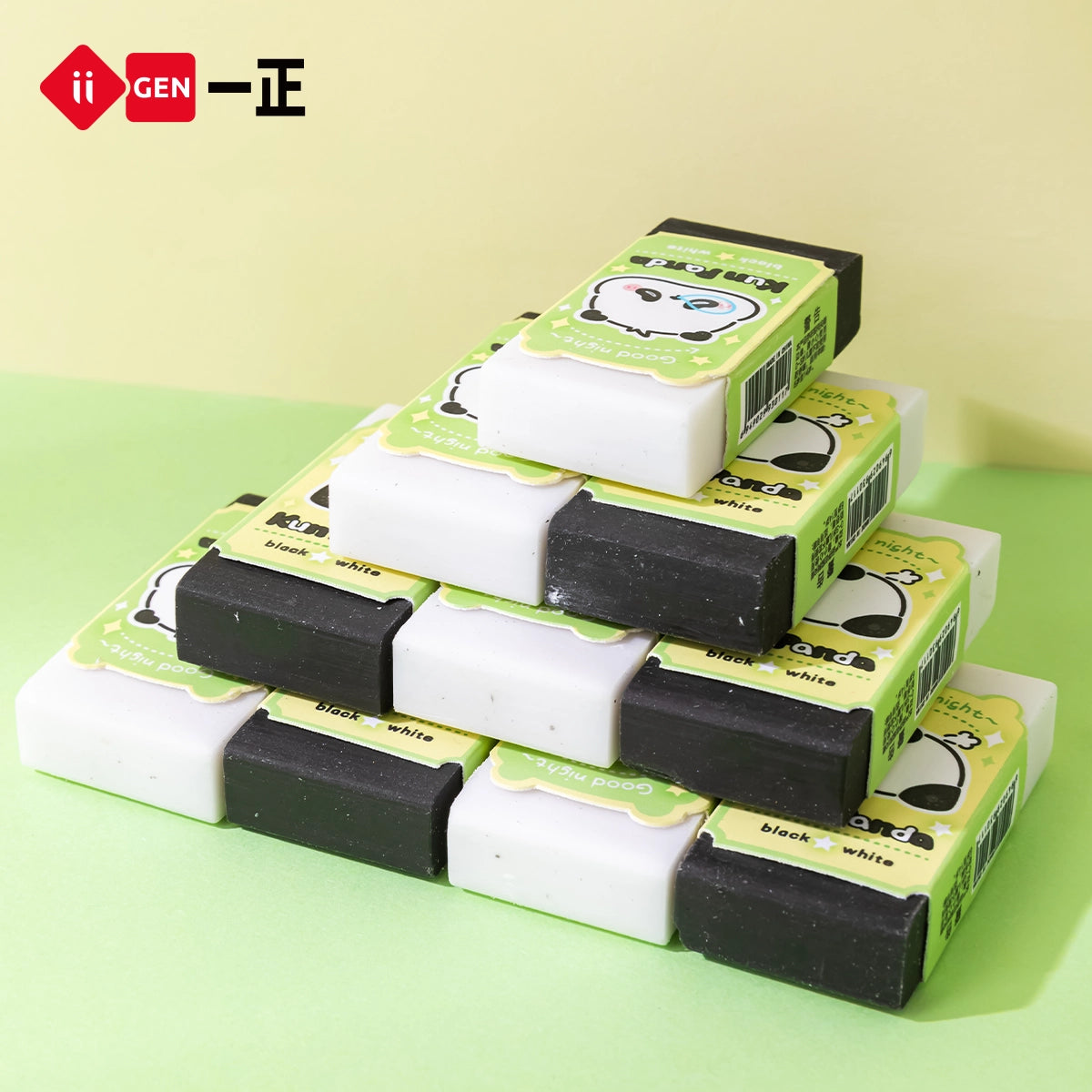 iiGEN Kun Panda Eraser 30pcs
