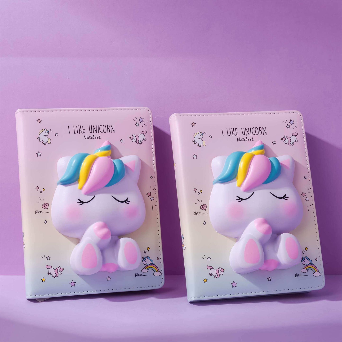 Unicorn Squishy Notebook 128sheets