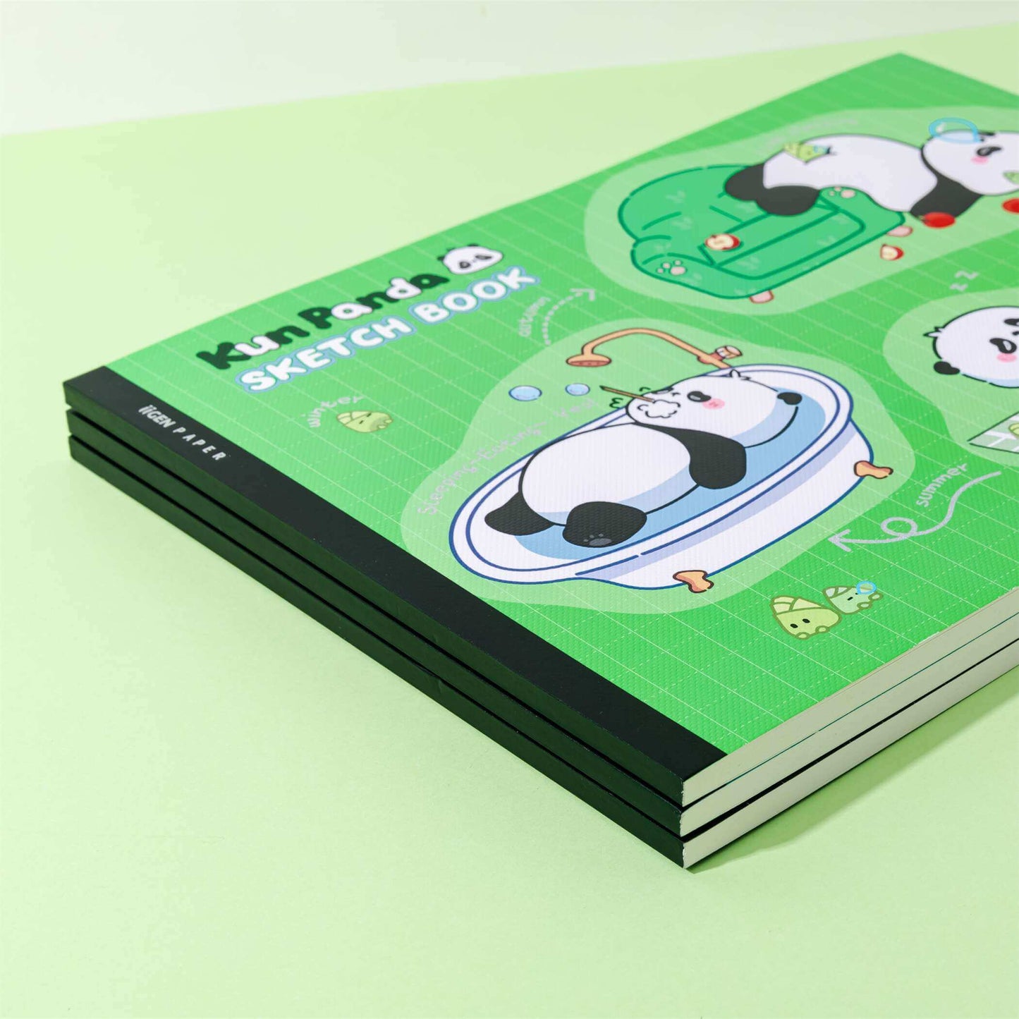 Kun Panda Sketch Book