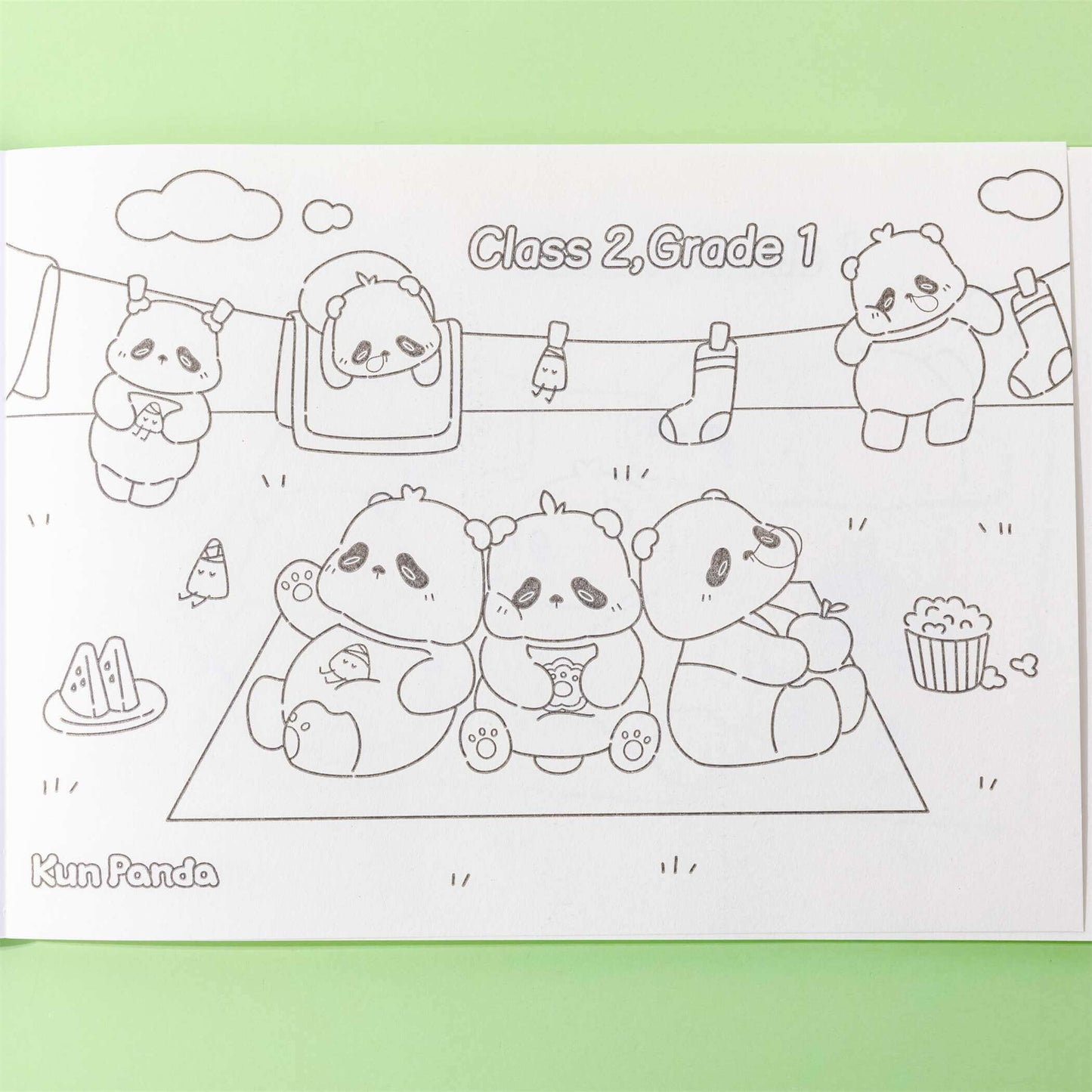 Kun Panda Sketch Book