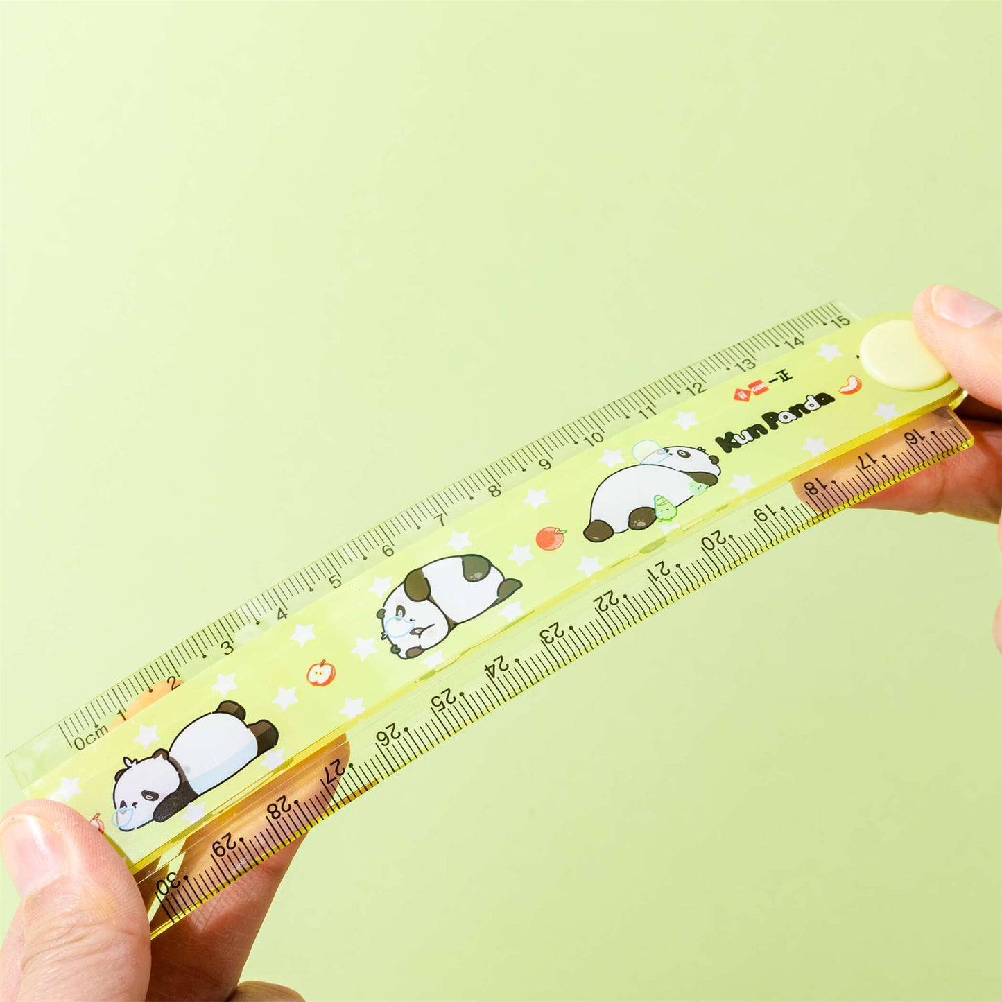 Kun Panda Rotating Multi-Functional Folding Ruler