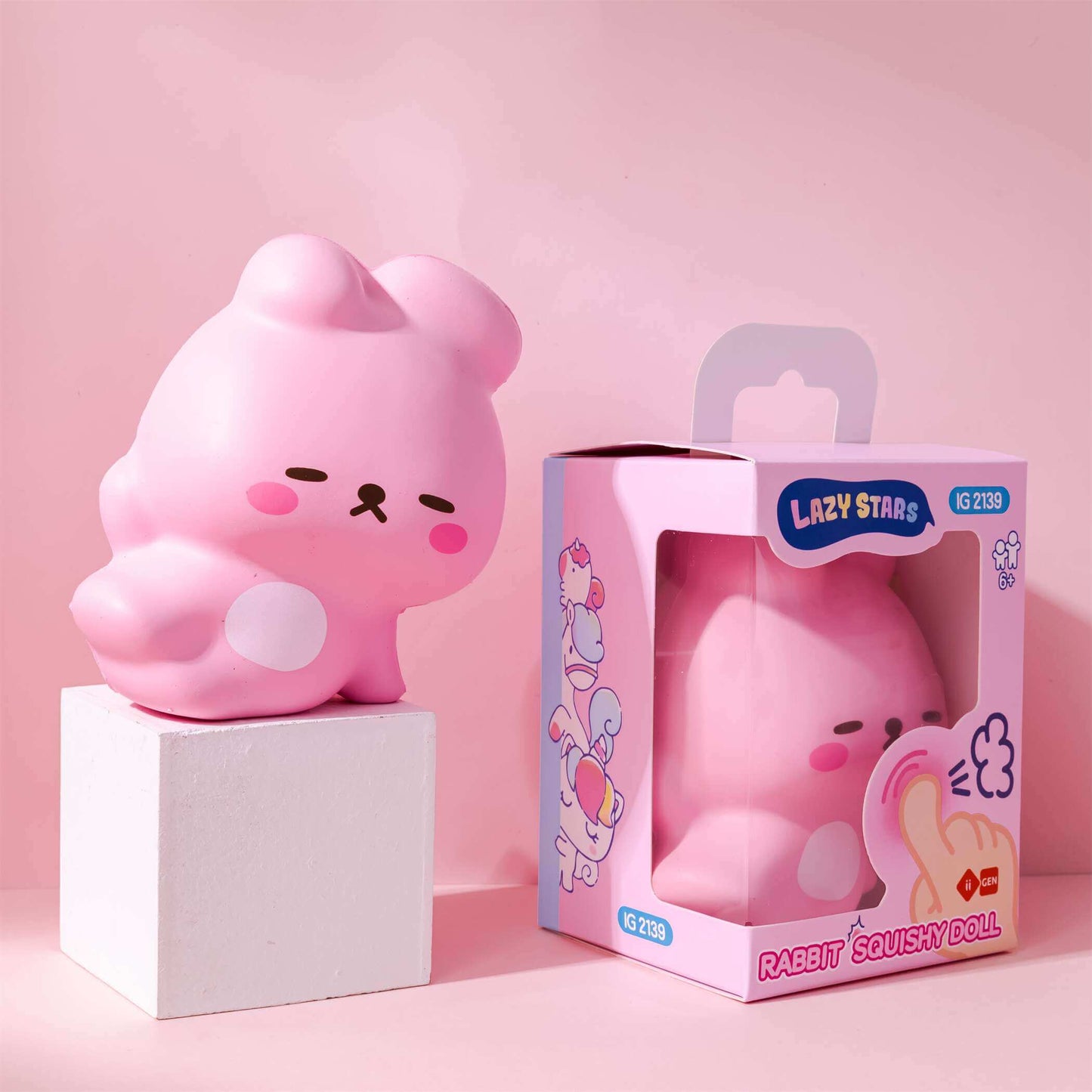 Rabbit Squishy Doll