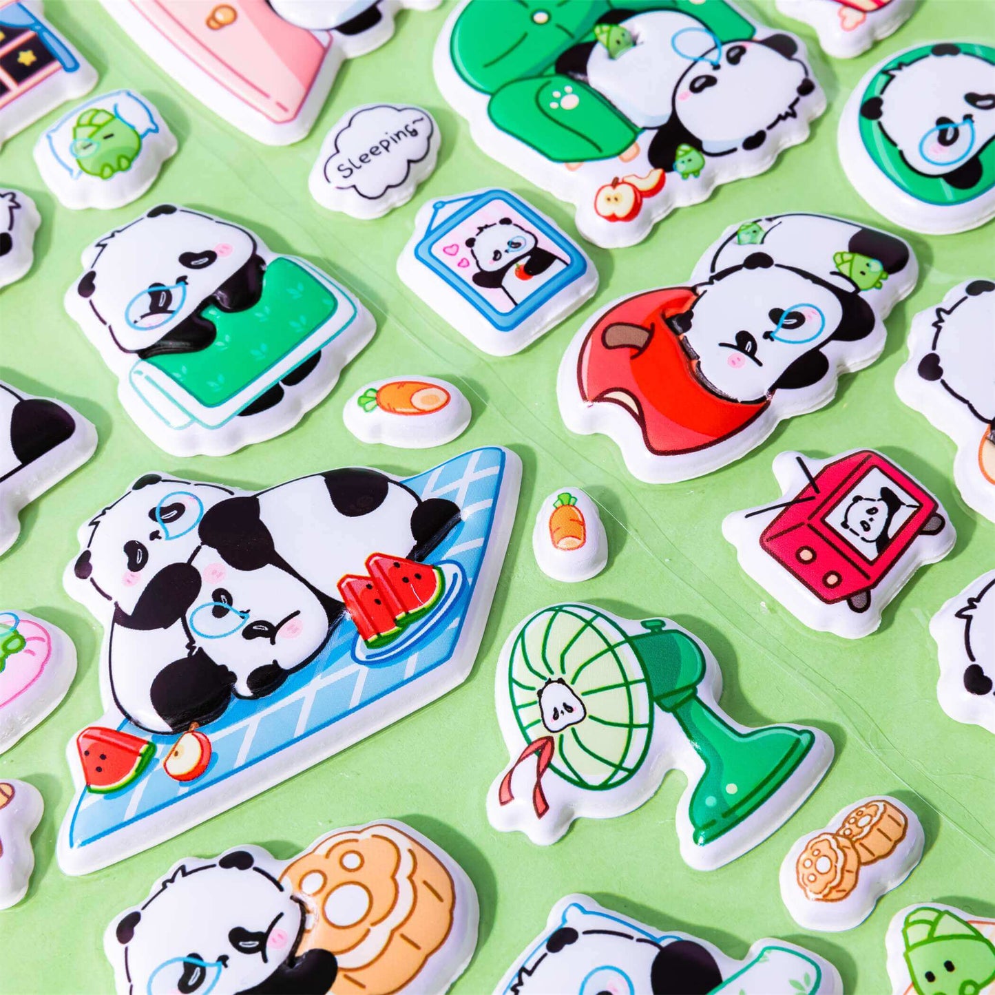 Kun Panda Bubble Sticker