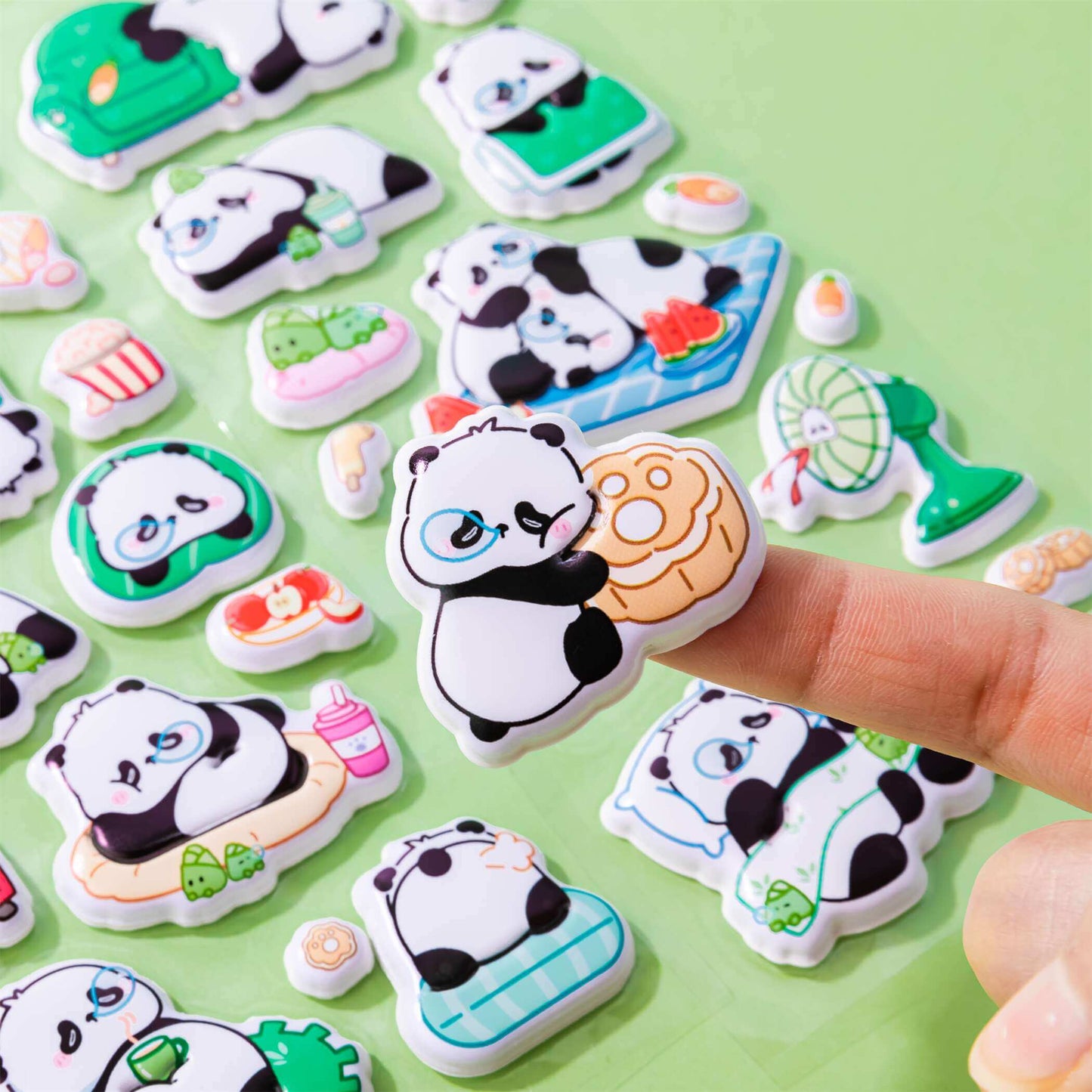 Kun Panda Bubble Sticker
