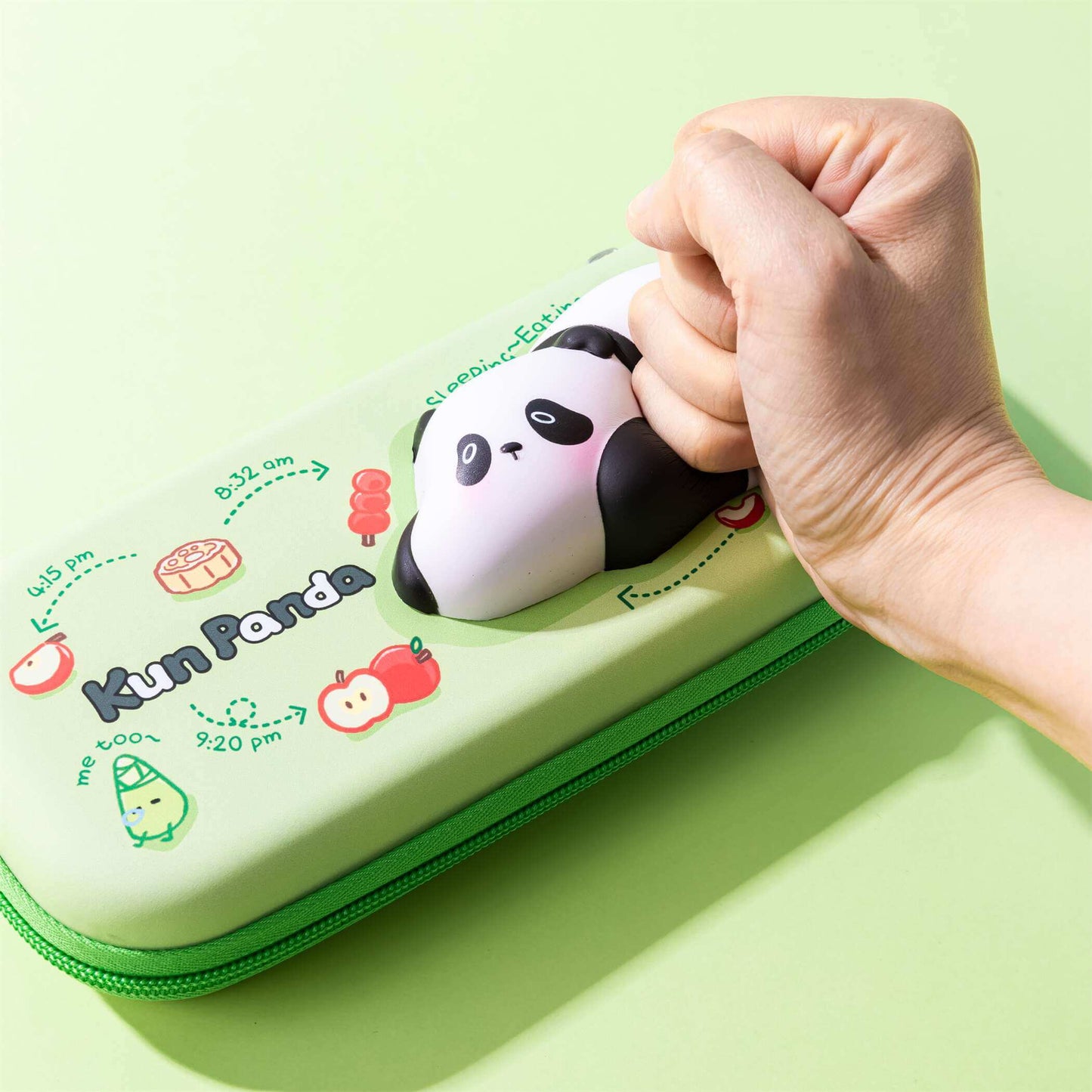 Kun Panda Cute Squishy Pen Case