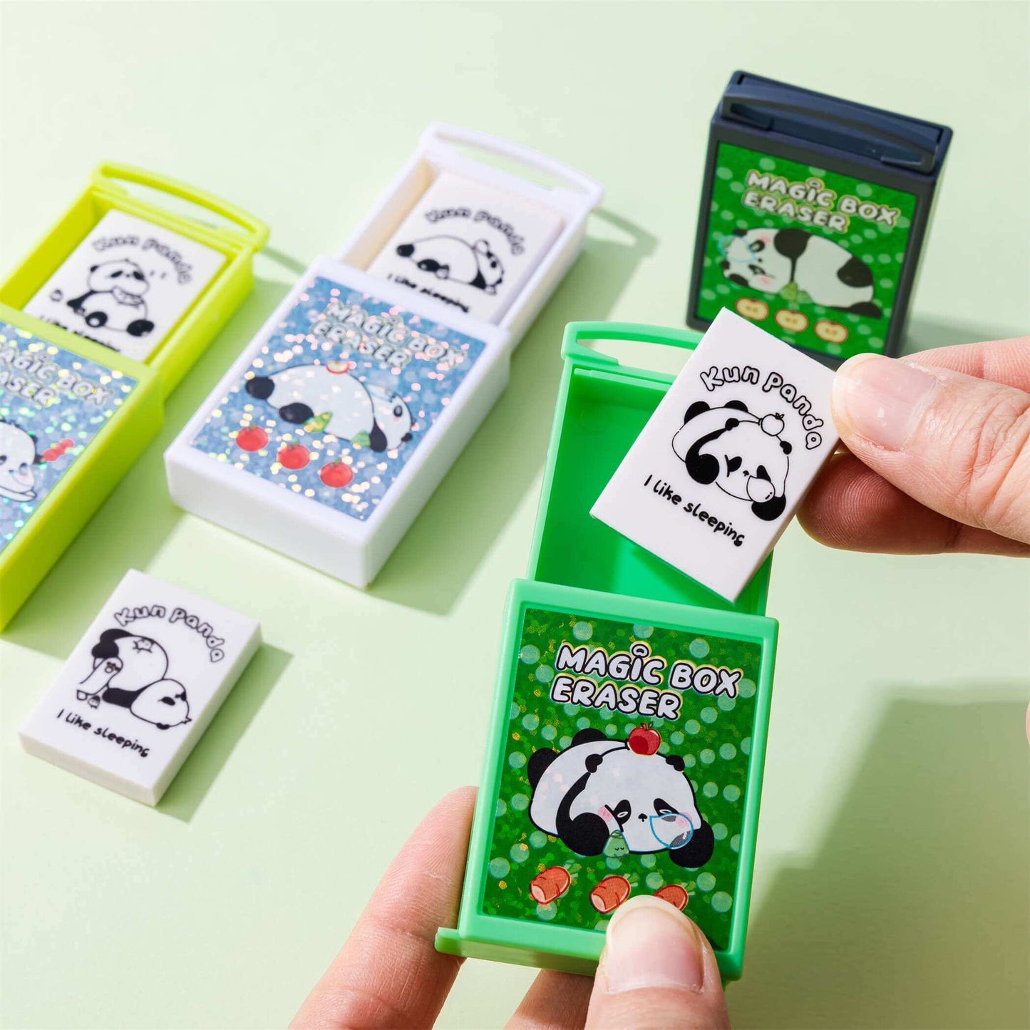 Kun Panda Magic Box Eraser