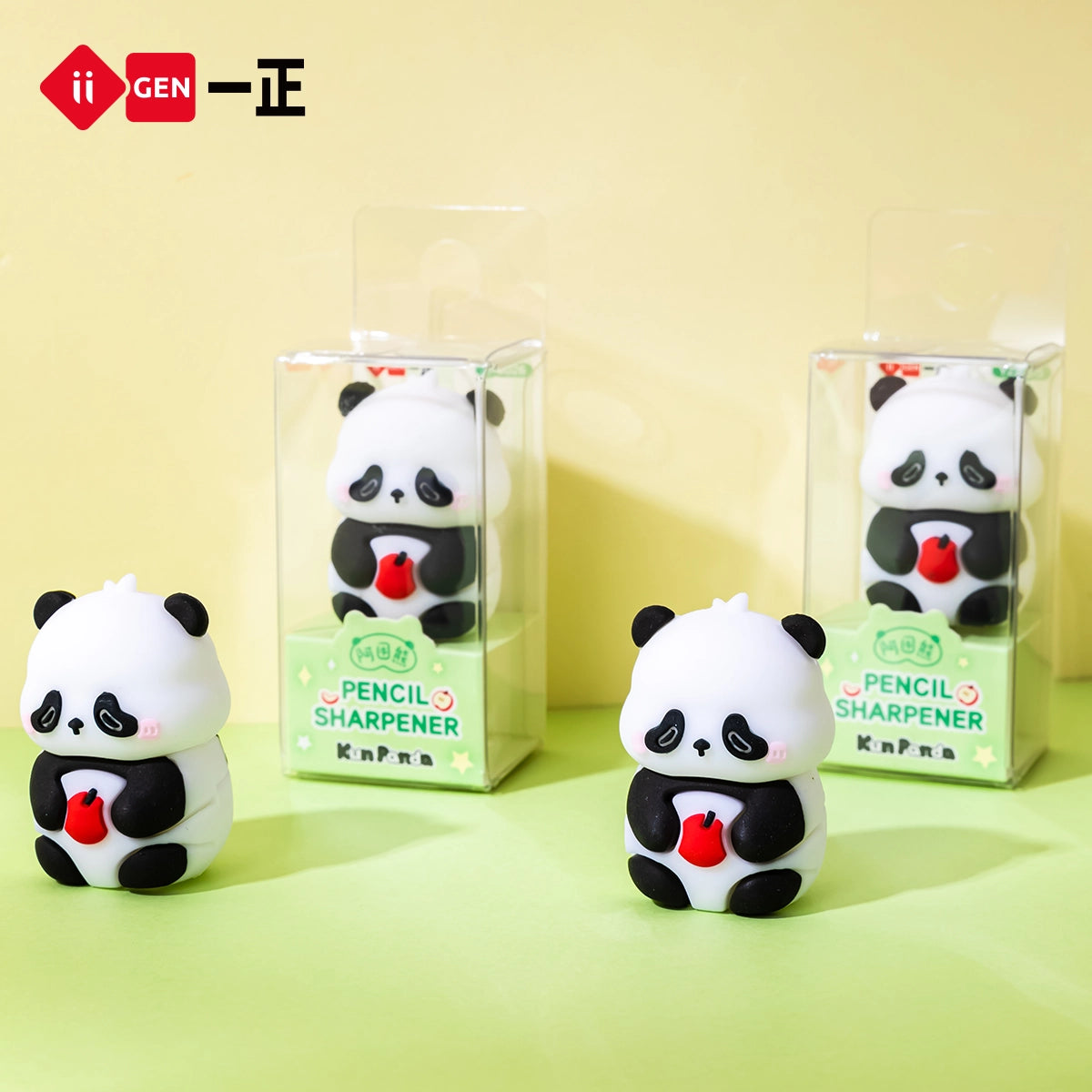 iiGEN Kun Panda Pencil Sharpener