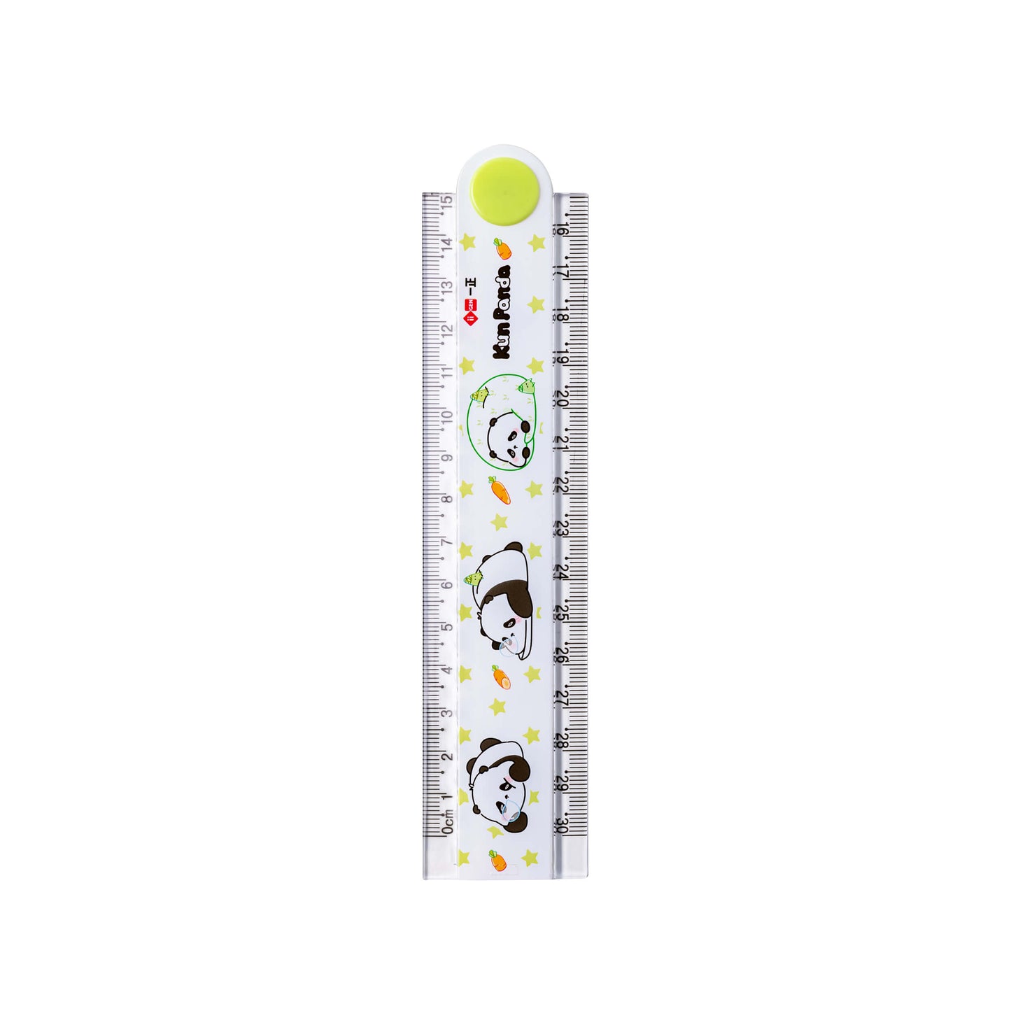 Kun Panda Rotating Multi-Functional Folding Ruler