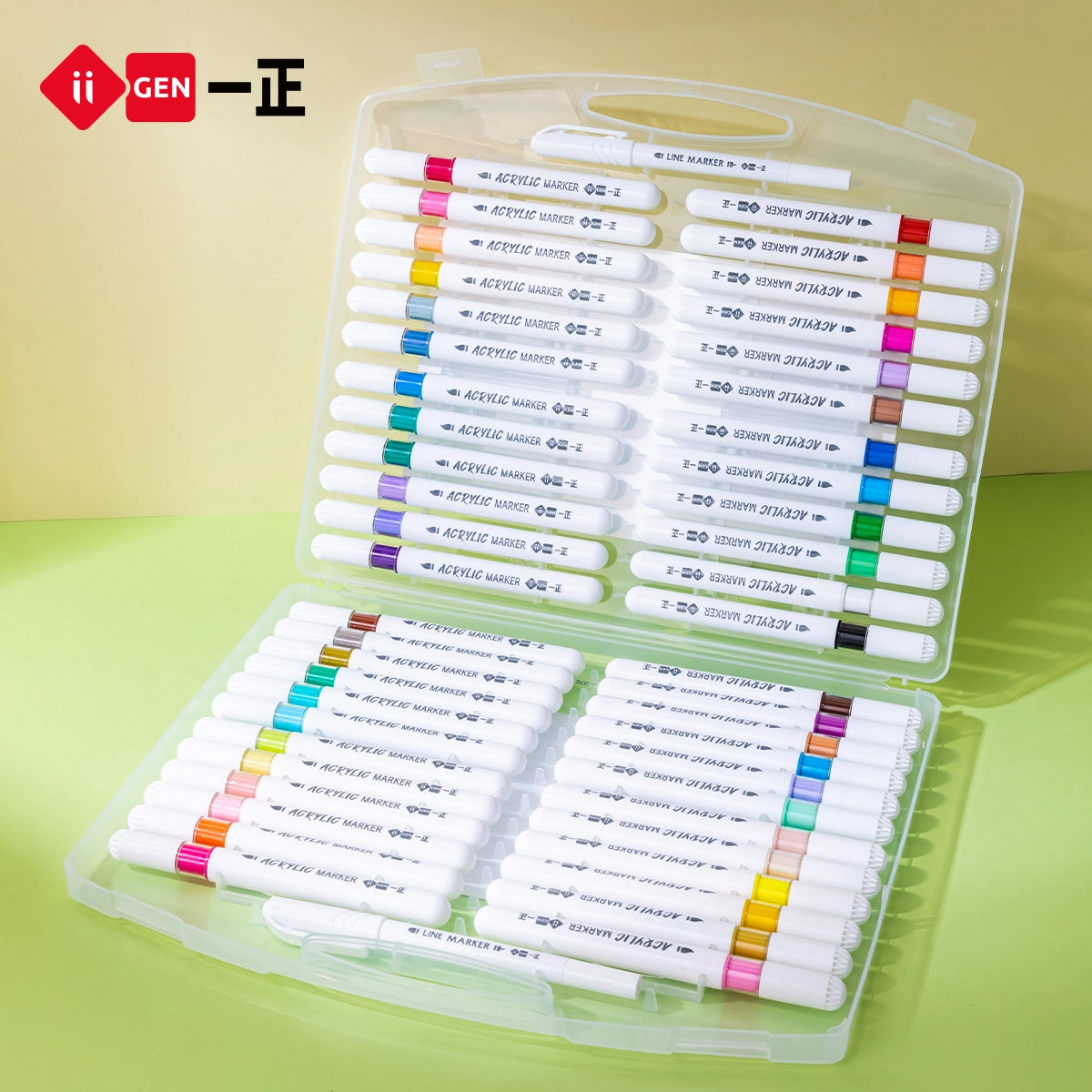 iiGEN Kun Panda Acrylic Markers with Liner Markers