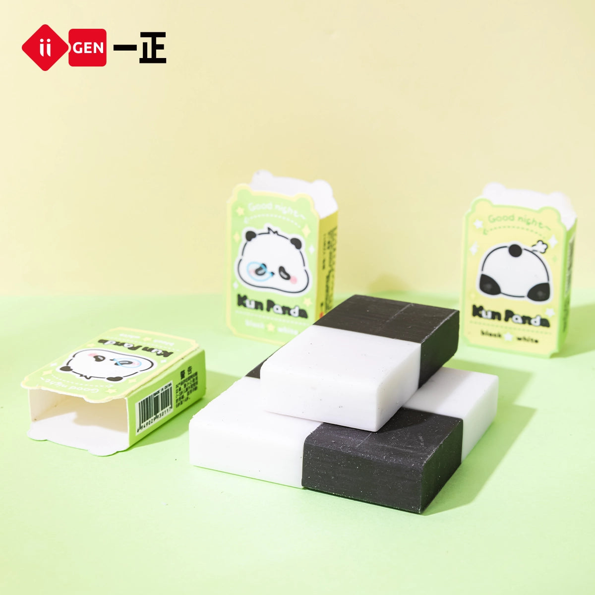 iiGEN Kun Panda Eraser 30pcs
