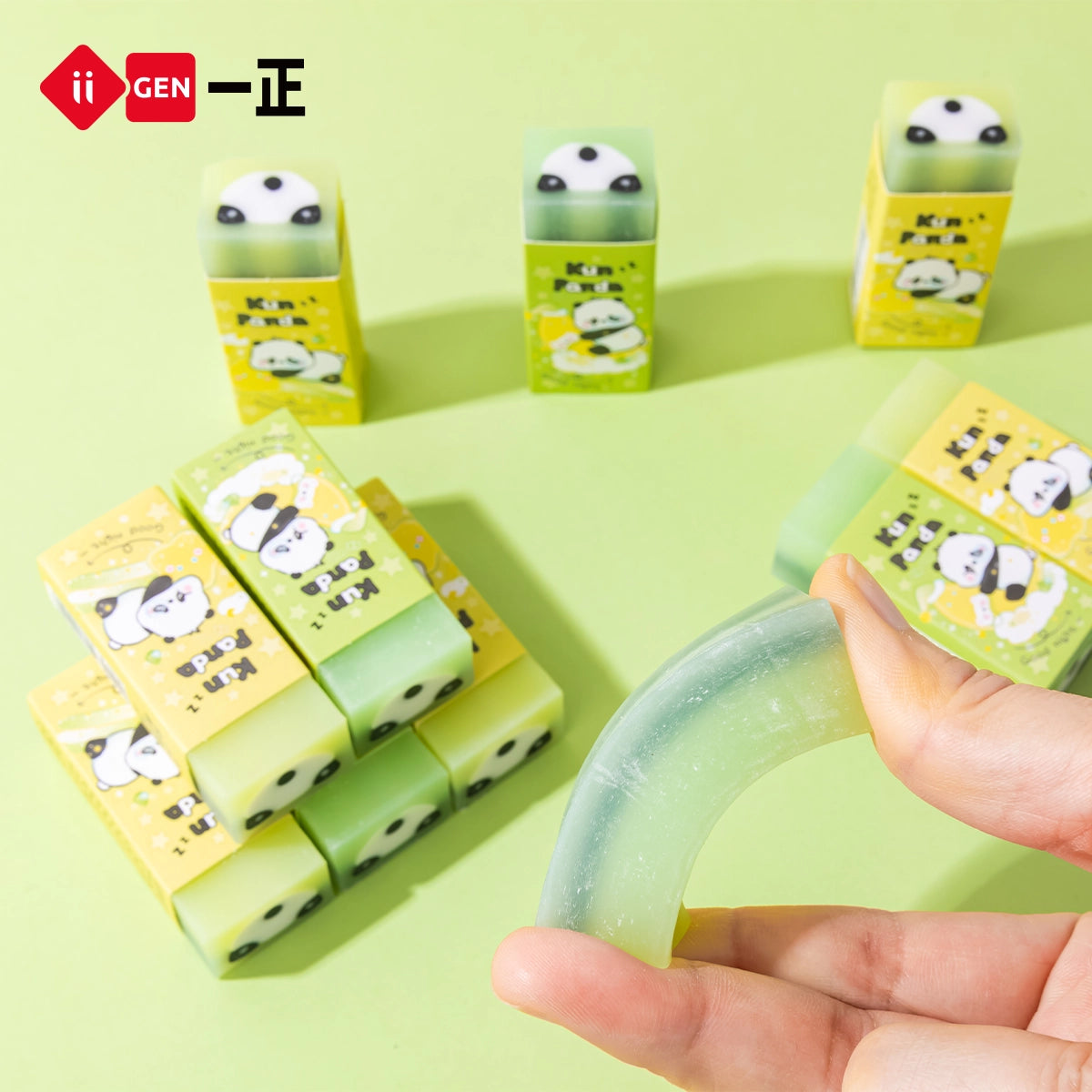 iiGEN Kun Panda Eraser 2pcs