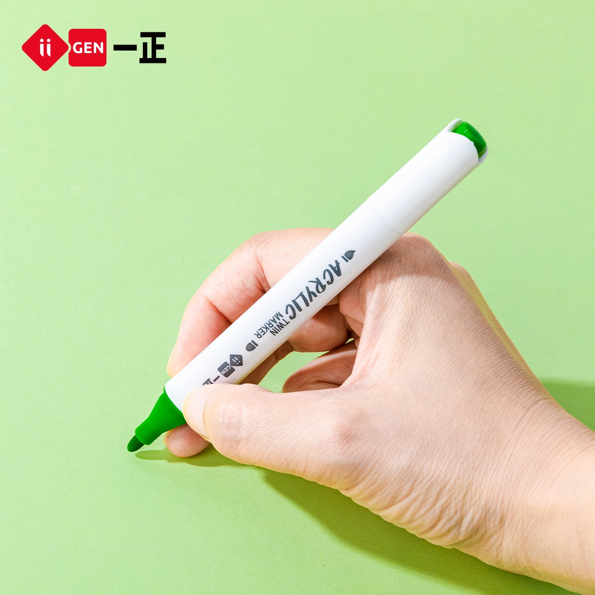 iiGEN Kun Panda Acrylic Markers Double Heads 48+2 line markers