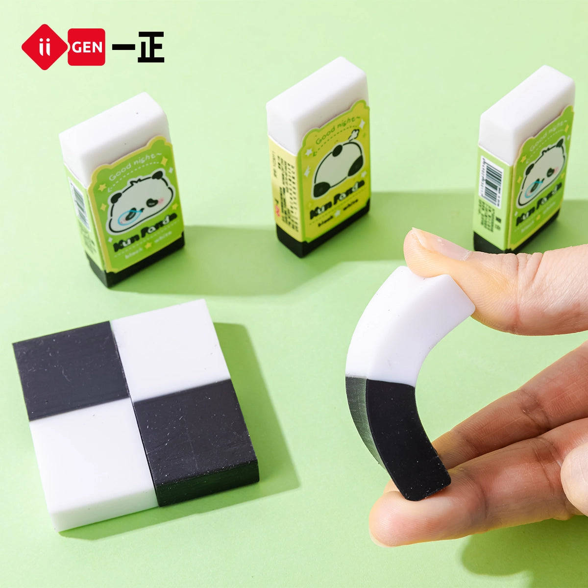 iiGEN Kun Panda Eraser 30pcs