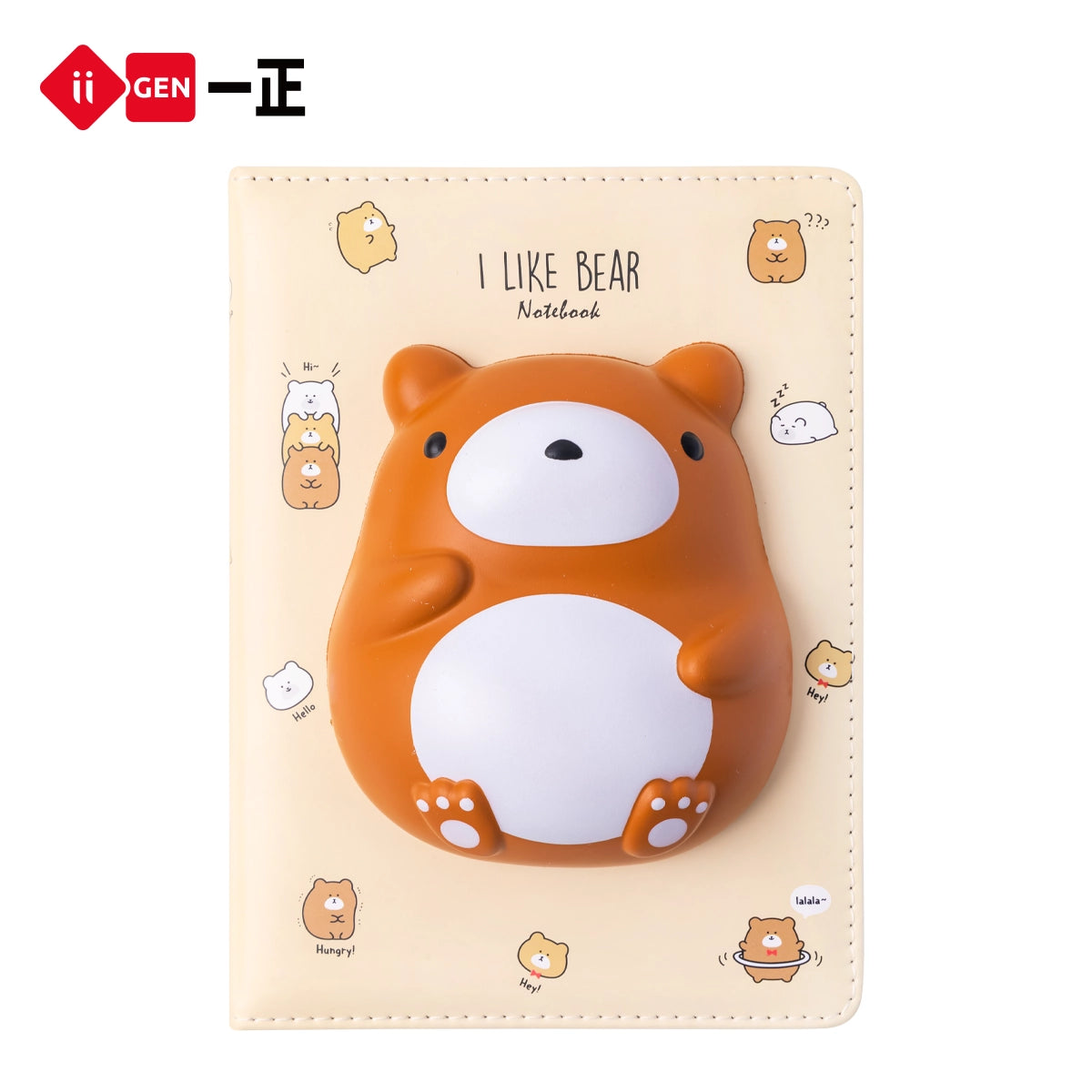iiGEN Squishy Notebook Bear 128sheets