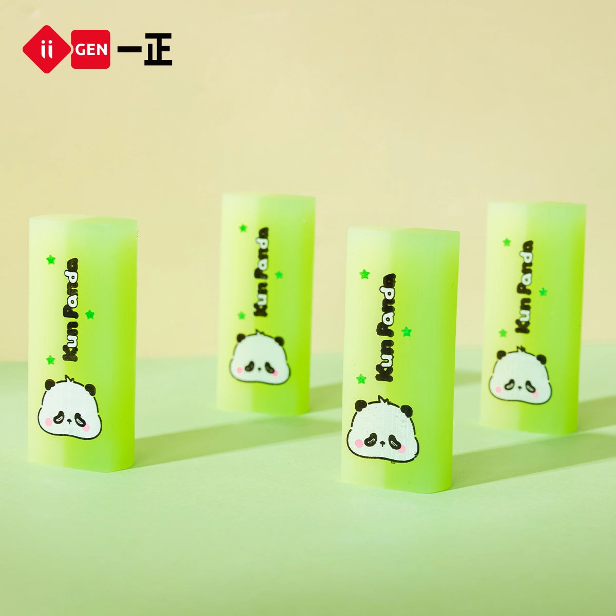 iiGEN Kun Panda Pull-push Shaper Eraser