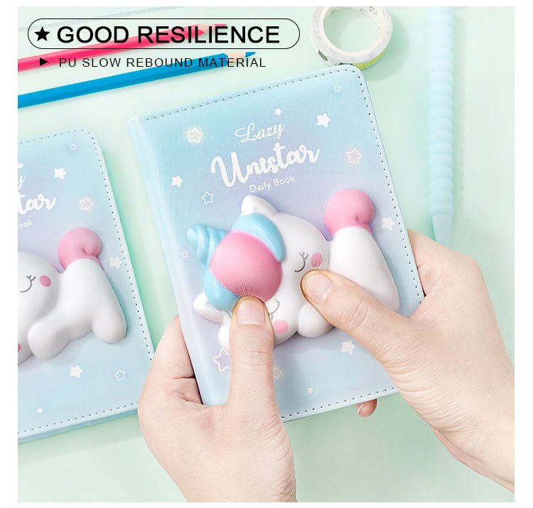 iiGEN Unicorn Mini Squishy Notebook 96sheets