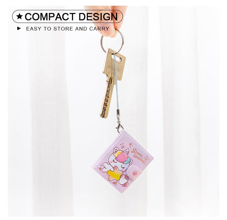 Creative Cartoon Unicorn Mini Notebook - 2 Pcs