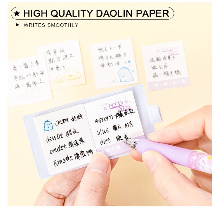 Creative Cartoon Unicorn Mini Notebook - 2 Pcs
