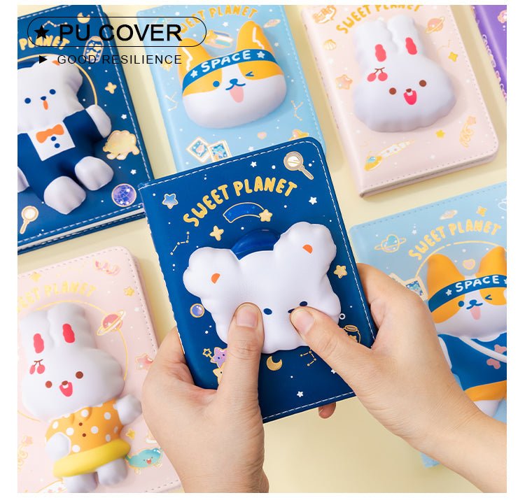Sweet Planet Series Squishy Notebook