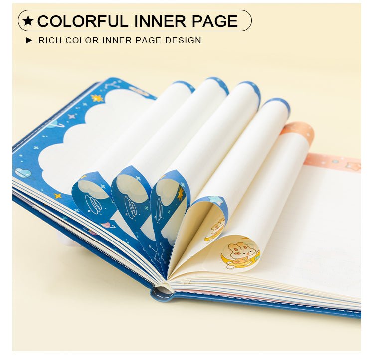 Sweet Planet Series Squishy Notebook