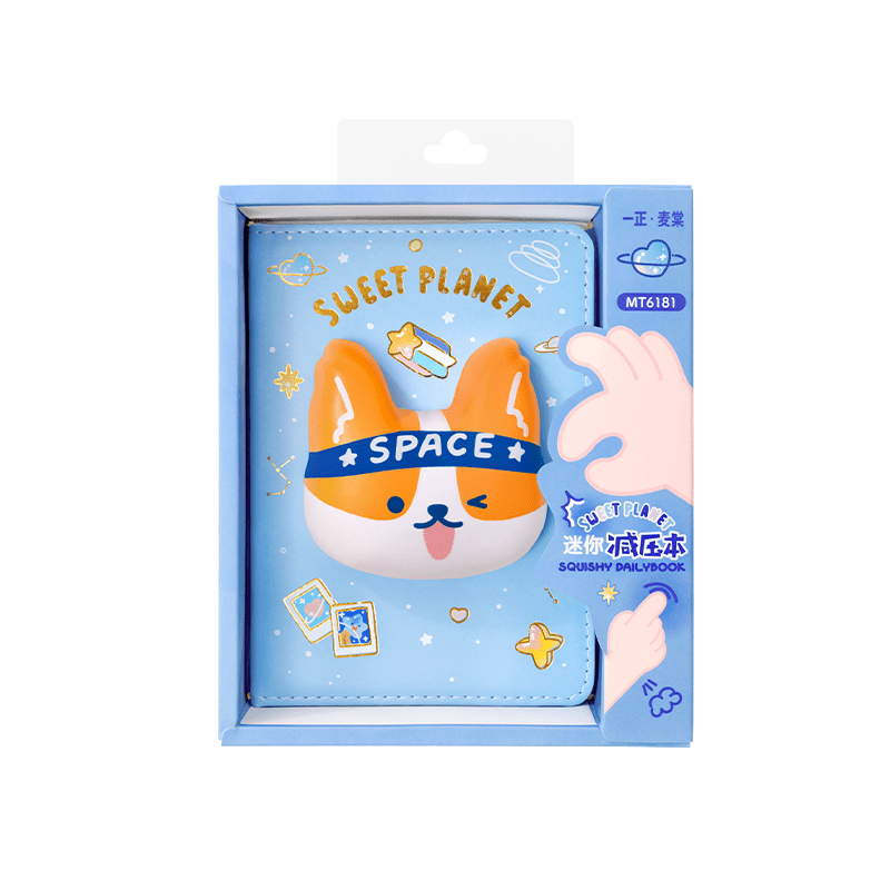 Sweet Planet Series Squishy Notebook