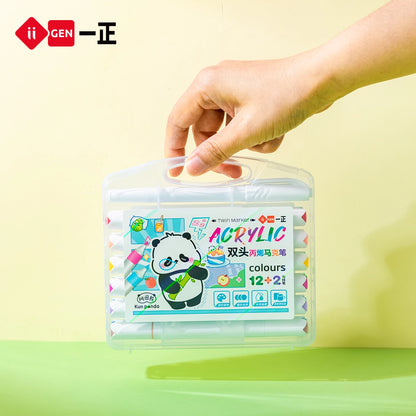 iiGEN Kun Panda Markers Double Heads