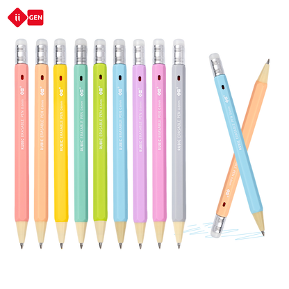 iiGEN RUBIC Erasable Gel Pens,0.6mm Retractable Twist Pens, Ergonomic Hexagonal Grip for Journaling,Drawing,School & Office Supplies,Smooth Writing for Students,Planner,teachers,nurses and artists,Holiday Gifts and Birthday Goodie Bags