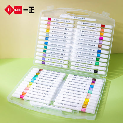 iiGEN Kun Panda Acrylic Markers with Liner Markers