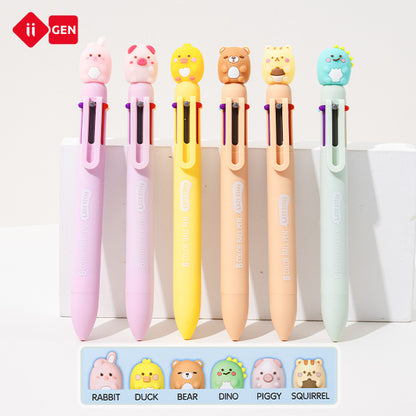 iiGEN Lazy Stars 6-color ballpoint pen 6pcs/box