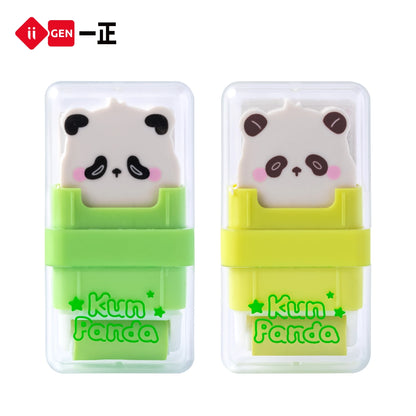 iiGEN Kun Panda Roller Eraser 2pcs