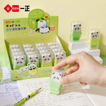 iiGEN Kun Panda Roller Eraser 2pcs