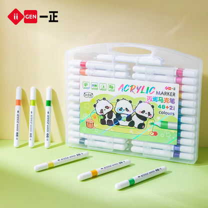 iiGEN Kun Panda Acrylic Markers with Liner Markers