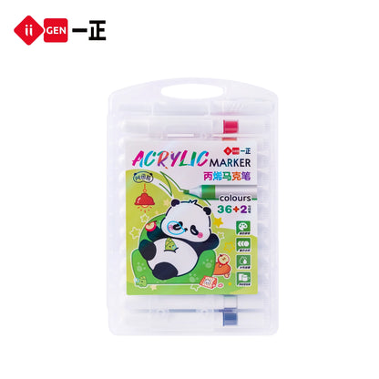 iiGEN Kun Panda Acrylic Markers with Liner Markers